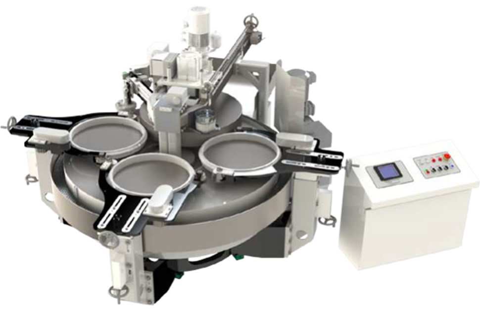 Станок для полирования оптических компонентов Lapmaster Wolters Model 72 (Великобритания)