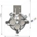 Станок для полирования оптических компонентов Lapmaster Wolters Model 72 (Великобритания)