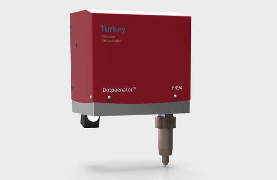 Маркировочная комплексная точечная машина SERMATEK MAKINA Dotpeenator™ INT94 (Турция)