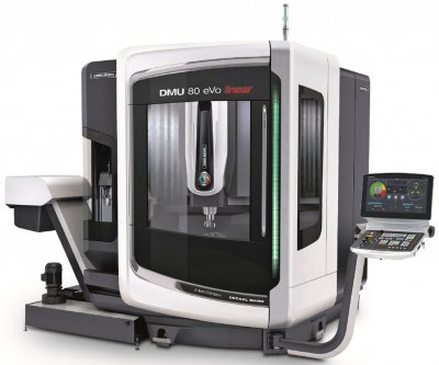 Фрезерный универсальный станок для обработки по 5 осям DMG MORI DMU 80 eVo / linear (Германия)