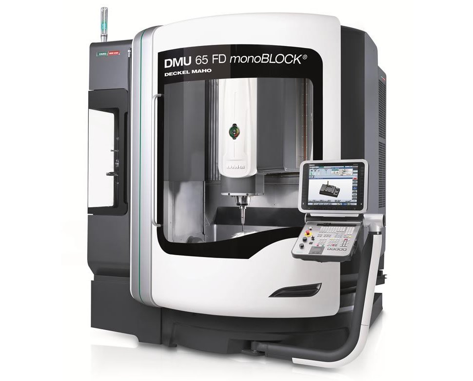 Фрезерный универсальный станок для обработки по 5 осям DMG MORI DMU 65 monoBLOCK (Германия)