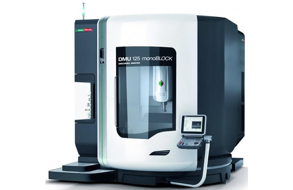Фрезерный универсальный станок для обработки по 5 осям DMG MORI DMU 125 monoBLOCK (Германия)