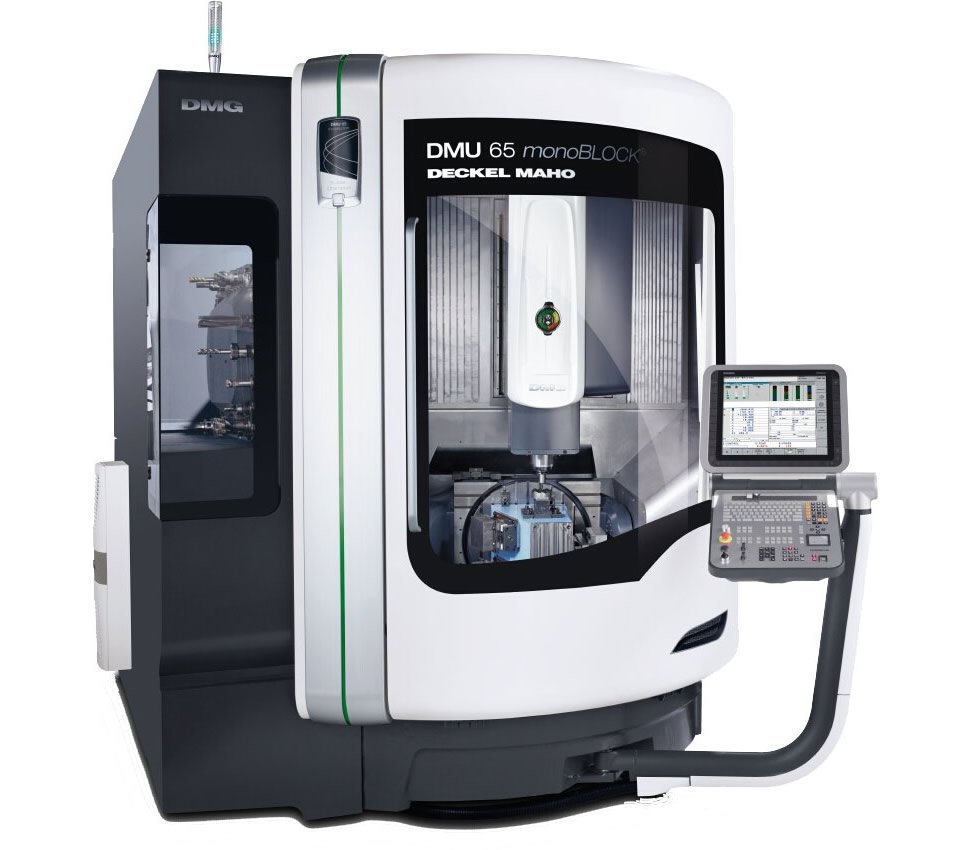 Фрезерный универсальный станок для обработки по 5 осям DMG MORI DMU 65 FD monoBLOCK (Германия)