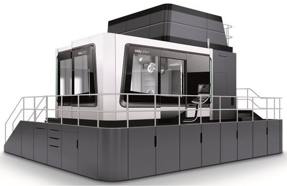 Фрезерный универсальный станок для обработки по 5 осям DMG MORI DMU 270 P (Германия)